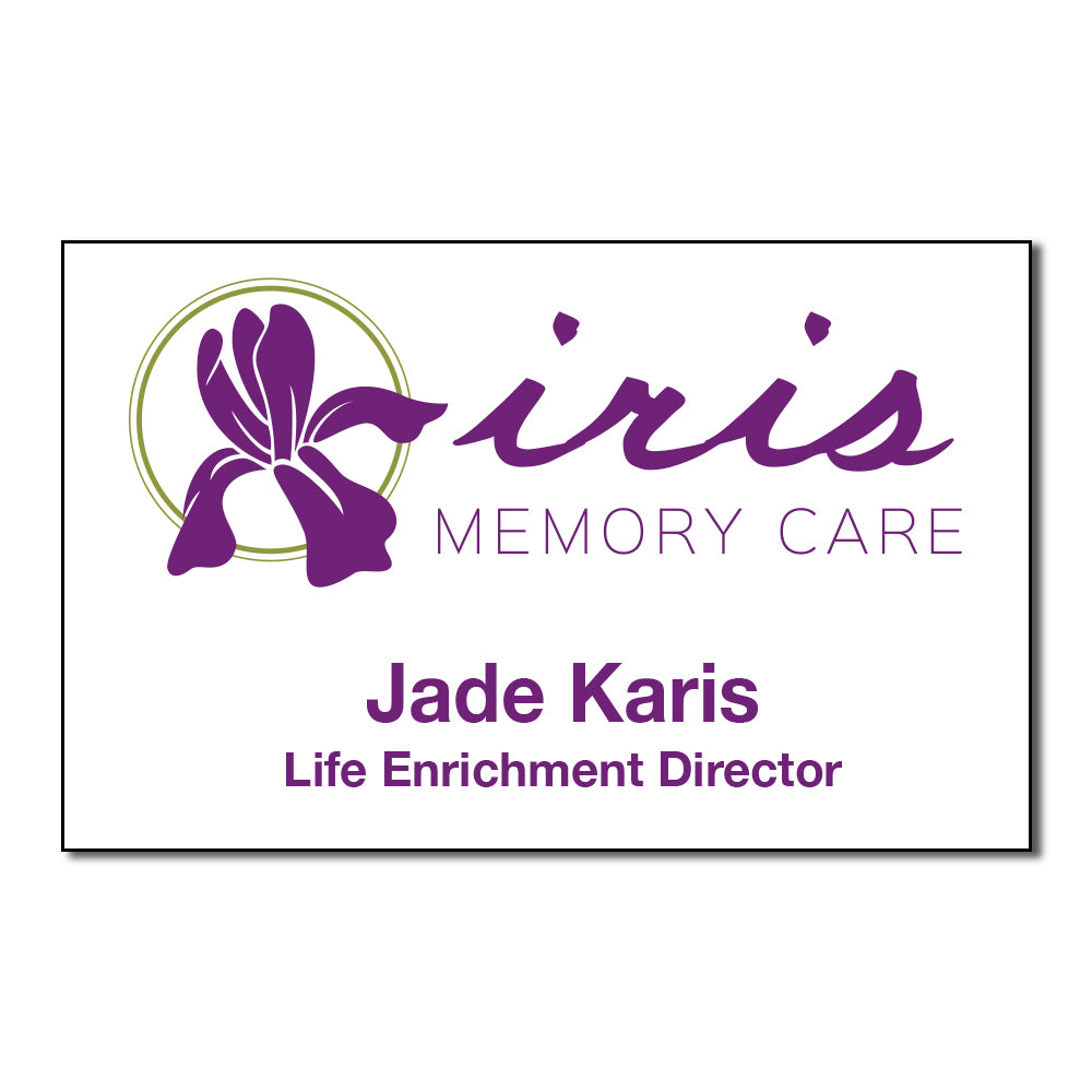 Name Badge with Title